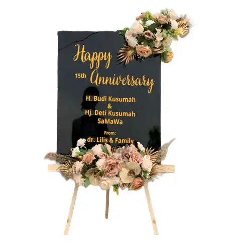 Papan Bunga Akrilik KENDARI